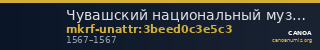 Чувашский национальный музей · неопределённые — CANOA