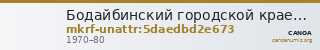 Бодайбинский городской краеведческий музей имени В.Ф. Верещагина · неопределённые — CANOA
