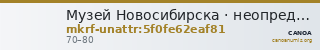 Музей Новосибирска · неопределённые — CANOA
