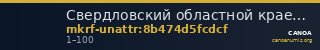 Свердловский областной краеведческий музей имени О.Е. Клера · неопределённые — CANOA