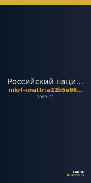 Российский национальный музей музыки · неопределённые — CANOA