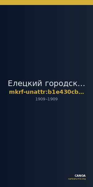 Елецкий городской краеведческий музей · неопределённые — CANOA