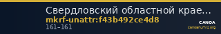 Свердловский областной краеведческий музей имени О.Е. Клера · неопределённые — CANOA