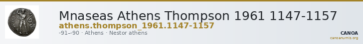 Mnaseas Athens Thompson 1961 1147-1157 — CANOA