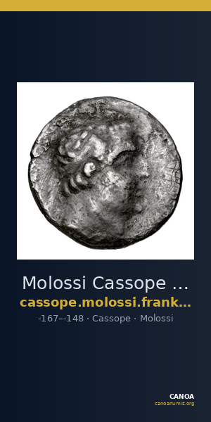 Molossi Cassope Franke 1961 Kasspoe and the Molossians Group 1 — CANOA
