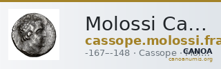 Molossi Cassope Franke 1961 Kasspoe and the Molossians Group 1 — CANOA