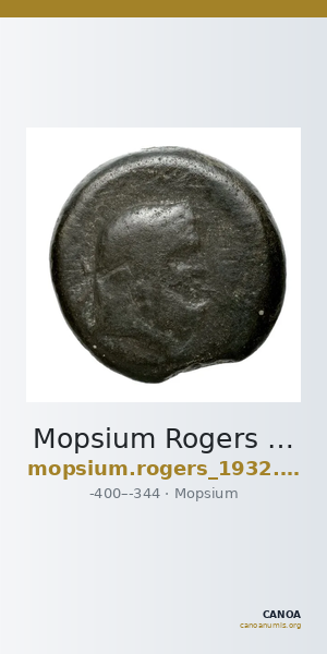 Mopsium Rogers 1932 412-3 — CANOA