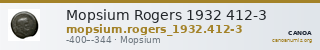 Mopsium Rogers 1932 412-3 — CANOA