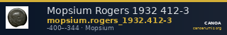 Mopsium Rogers 1932 412-3 — CANOA