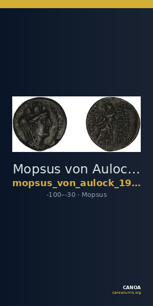 Mopsus von Aulock 1963 10 — CANOA