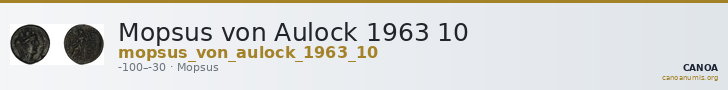 Mopsus von Aulock 1963 10 — CANOA