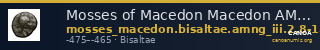Mosses of Macedon Macedon AMNG III.2 8-13 — CANOA