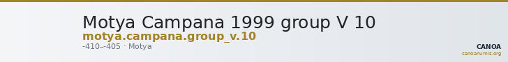 Motya Campana 1999 group V 10 — CANOA