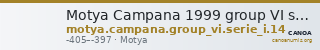 Motya Campana 1999 group VI serie I 14 — CANOA