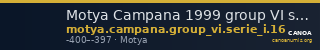 Motya Campana 1999 group VI serie I 16 — CANOA