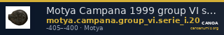 Motya Campana 1999 group VI serie I 20 — CANOA