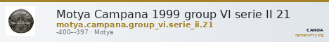 Motya Campana 1999 group VI serie II 21 — CANOA