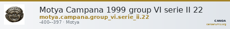 Motya Campana 1999 group VI serie II 22 — CANOA