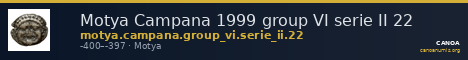 Motya Campana 1999 group VI serie II 22 — CANOA