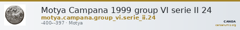 Motya Campana 1999 group VI serie II 24 — CANOA