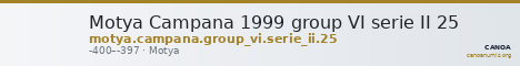 Motya Campana 1999 group VI serie II 25 — CANOA