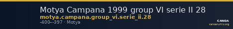 Motya Campana 1999 group VI serie II 28 — CANOA