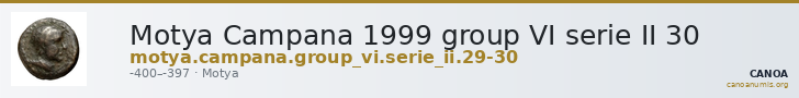 Motya Campana 1999 group VI serie II 30 — CANOA