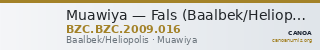 Muawiya — Fals (Baalbek/Heliopolis) — CANOA