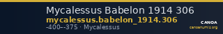 Mycalessus Babelon 1914 306 — CANOA