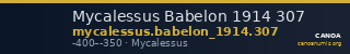 Mycalessus Babelon 1914 307 — CANOA