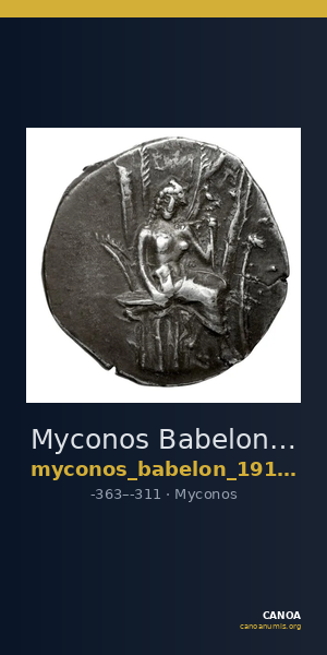Myconos Babelon 1914 1316 — CANOA
