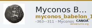 Myconos Babelon 1914 1316 — CANOA