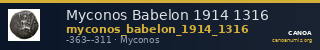Myconos Babelon 1914 1316 — CANOA
