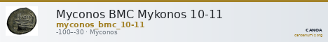 Myconos BMC Mykonos 10-11 — CANOA