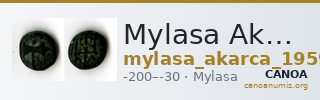 Mylasa Akarca 1959 25 — CANOA