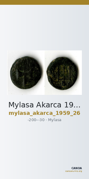 Mylasa Akarca 1959 26 — CANOA