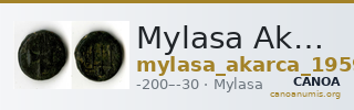Mylasa Akarca 1959 26 — CANOA