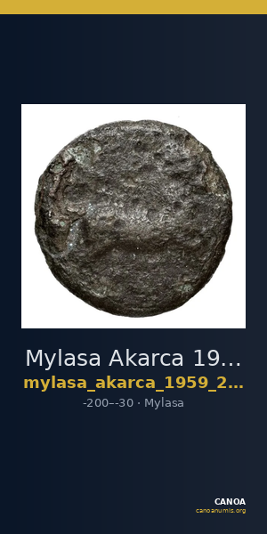 Mylasa Akarca 1959 28-31 — CANOA