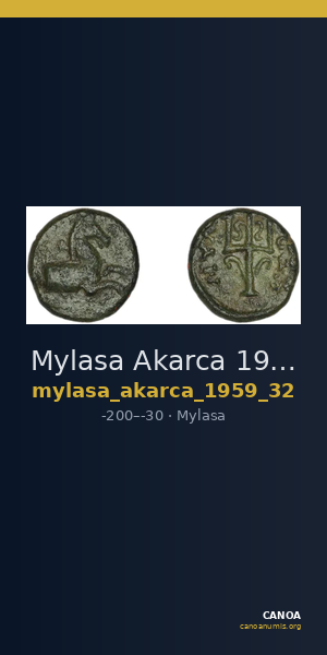 Mylasa Akarca 1959 32 — CANOA