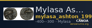 Mylasa Ashton 1999 p.15, C — CANOA