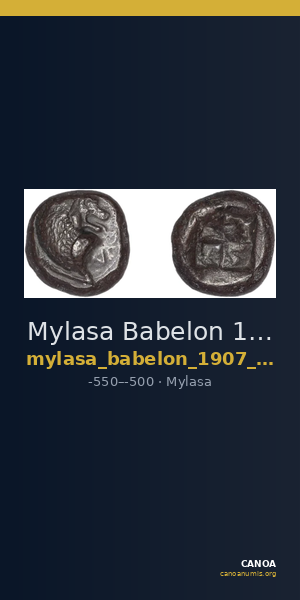 Mylasa Babelon 1907 735-40 — CANOA
