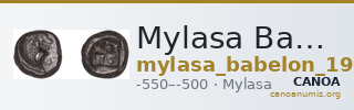 Mylasa Babelon 1907 735-40 — CANOA