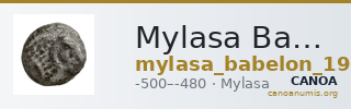 Mylasa Babelon 1907 741-50 — CANOA