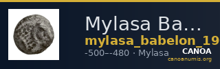Mylasa Babelon 1907 741-50 — CANOA