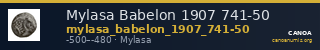 Mylasa Babelon 1907 741-50 — CANOA