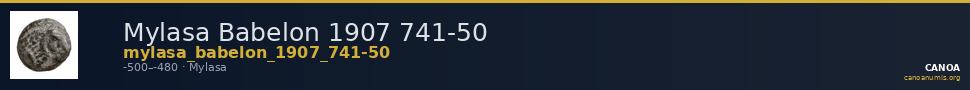 Mylasa Babelon 1907 741-50 — CANOA