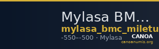 Mylasa BMC Miletus 10-11 — CANOA