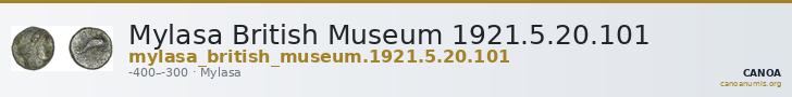 Mylasa British Museum 1921.5.20.101 — CANOA