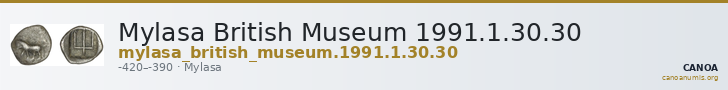 Mylasa British Museum 1991.1.30.30 — CANOA