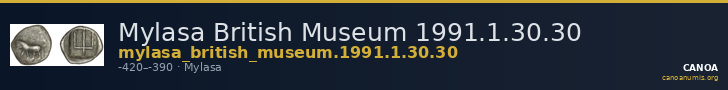 Mylasa British Museum 1991.1.30.30 — CANOA